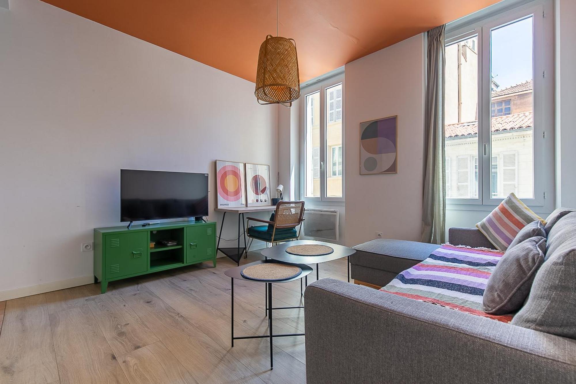 Apartmán T2 Lumineux Avec Climatisation Marseille Exteriér fotografie